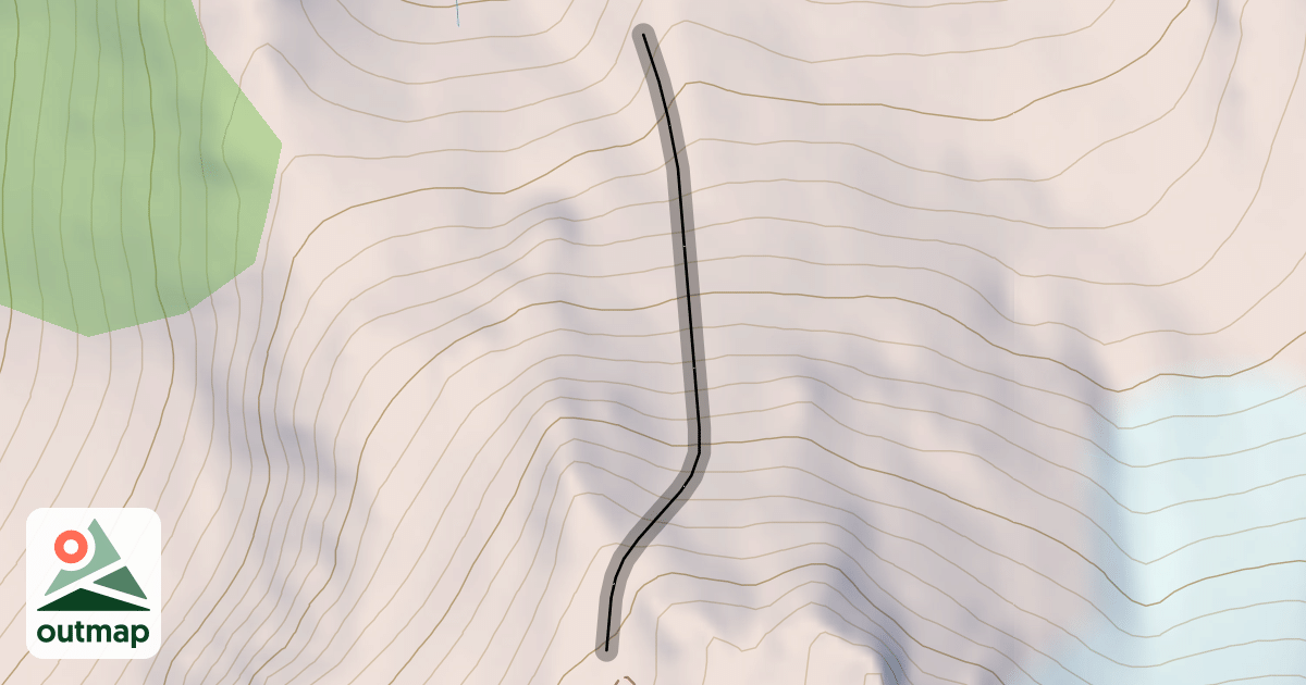 Map of West Cirque