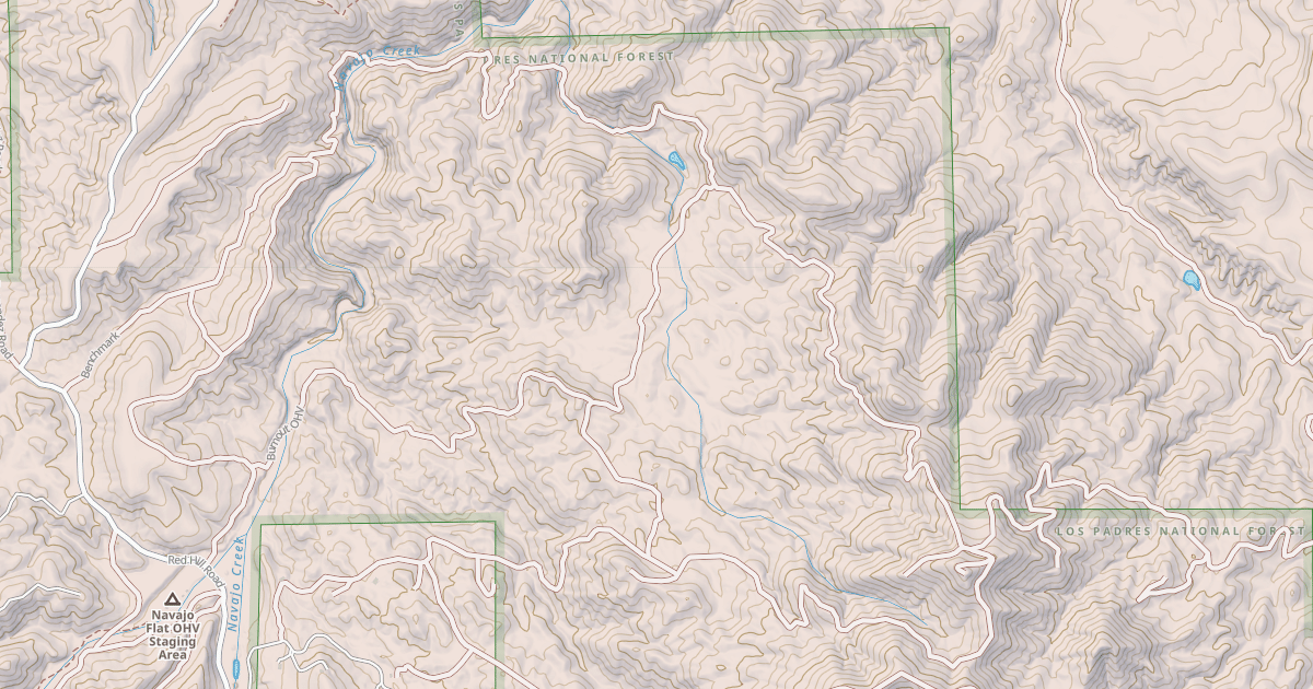 Map preview of USFS Motor Vehicle Use Map Trails 6797