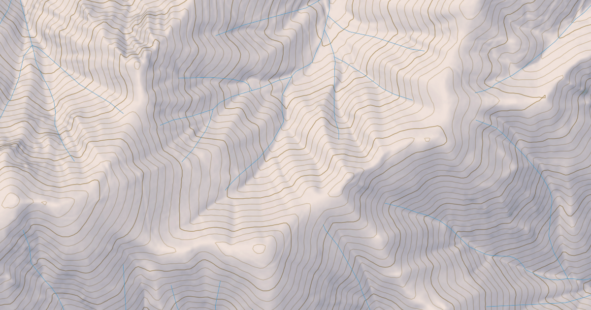 Map preview of Curl Ridge Jeep Trail