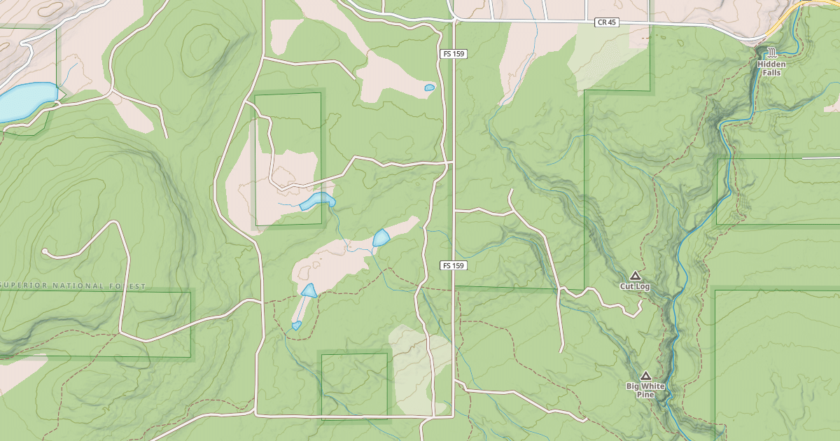 Map preview of HARMON SEVER ROAD