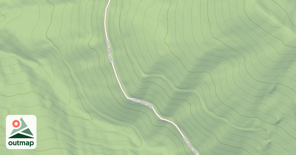 Map of (FDR) THUNDER MTN-JOHNSON