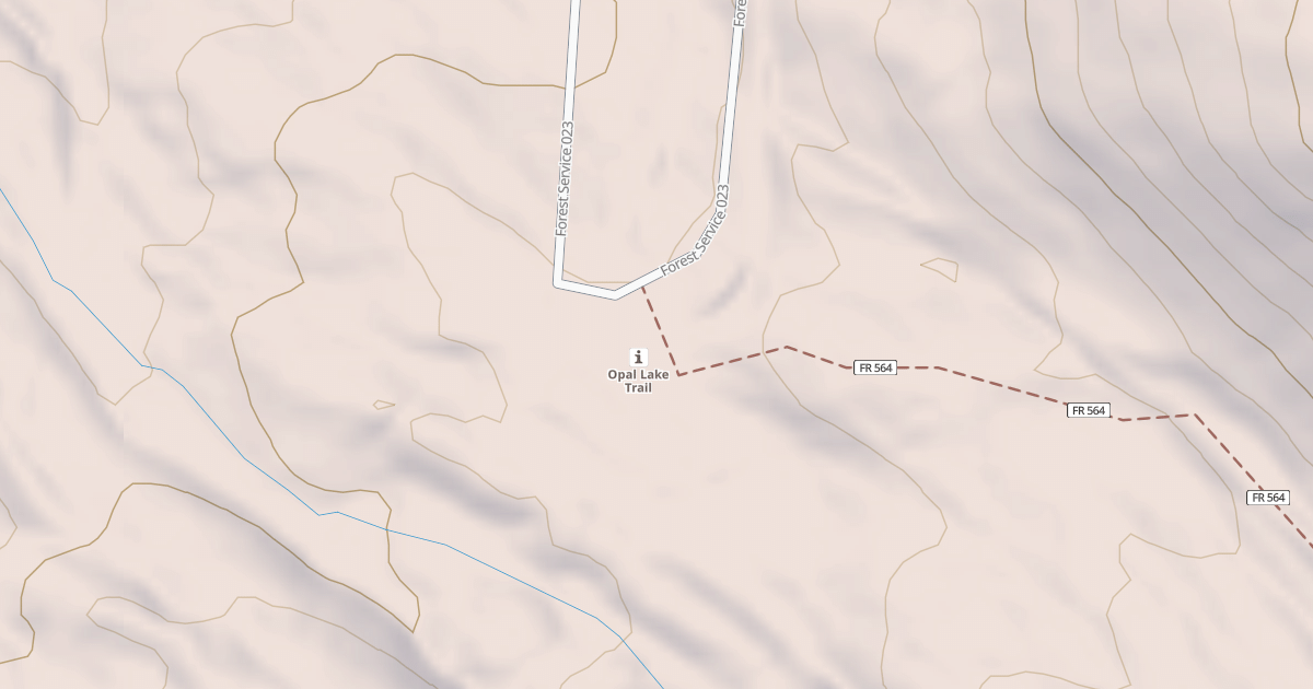 Map preview of OPAL LAKE A
