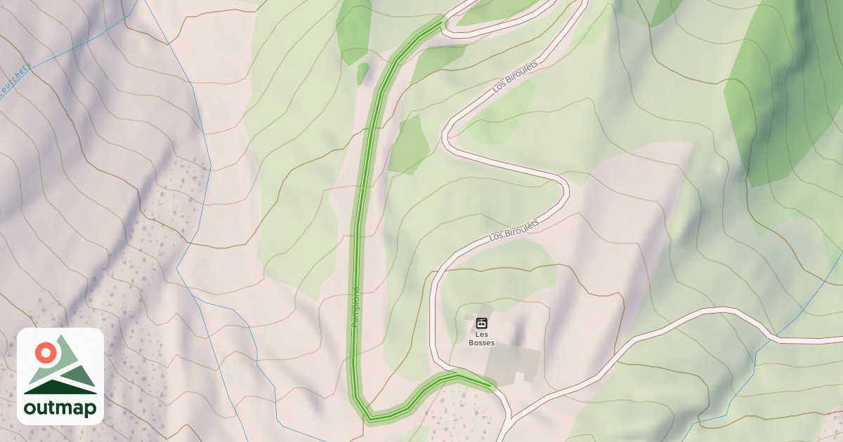 Map of Pamplona