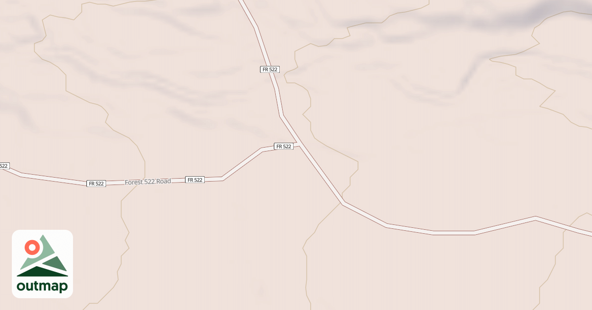 Map of USFS Motor Vehicle Use Map Roads {C43CBBB6-CABF-4B9F-B1D7-B9880ADF2F7E}