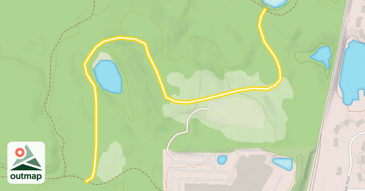 Map of Hill Trail