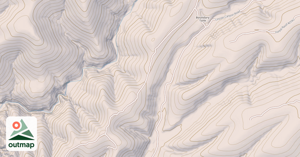 Map of 4207 S