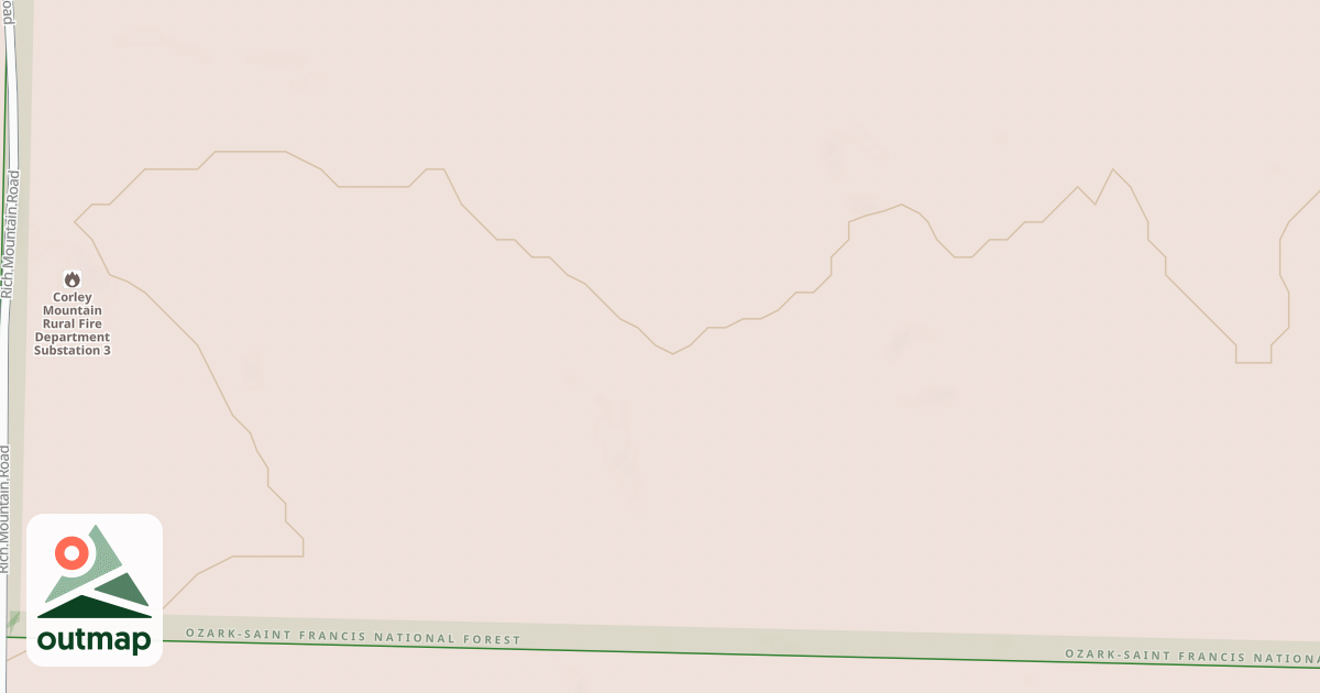 Map of USFS Motor Vehicle Use Map Roads {2918856E-887D-431D-AA68-68BC7EF1E061}