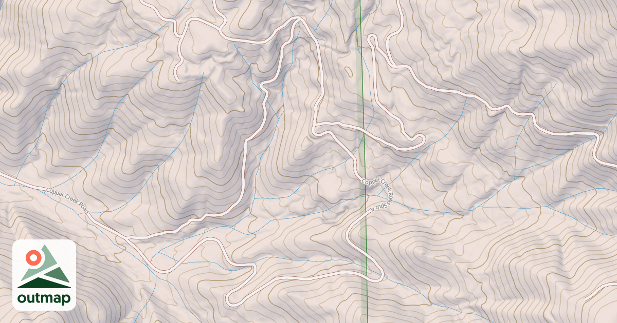 Map of COPPER CREEK