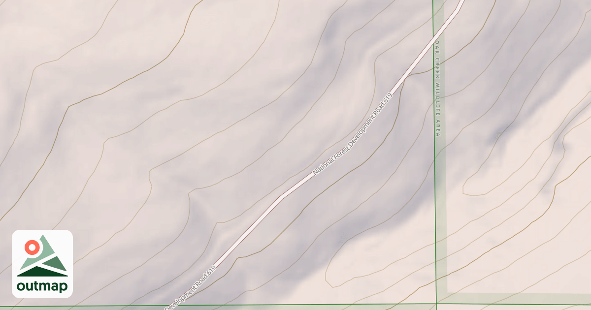 Map of USFS National Forest System Roads {BA082215-B0BC-4E6A-B739-056ABAC92C3C}