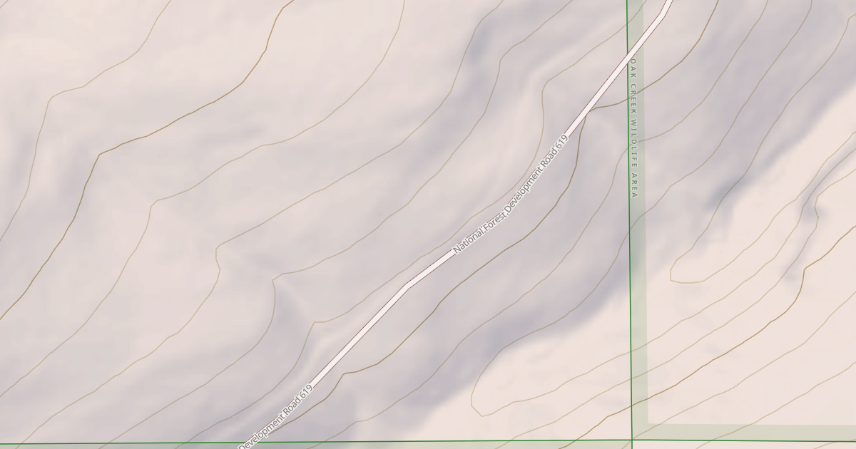 Map preview of USFS National Forest System Roads {BA082215-B0BC-4E6A-B739-056ABAC92C3C}