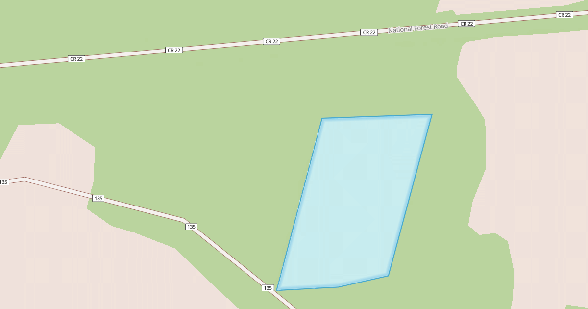 Map preview of USFS Motor Vehicle Use Map Roads {E8F66576-DCE2-4B22-B1C1-C32ADF4ACA7E}