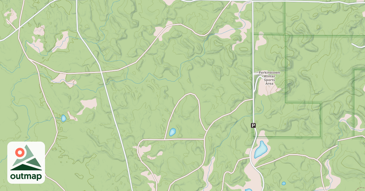 Map of Perkinstown Motorized Loop A