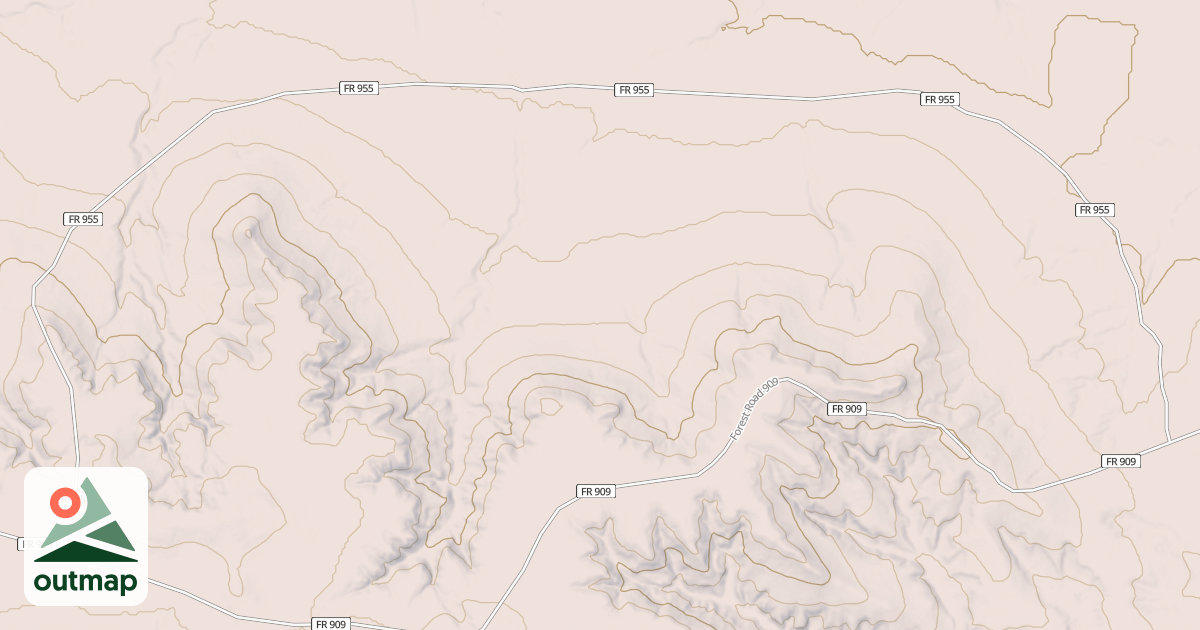 Map of USFS Motor Vehicle Use Map Roads {044520E1-97D7-4E80-AC75-64D42D9CEF25}