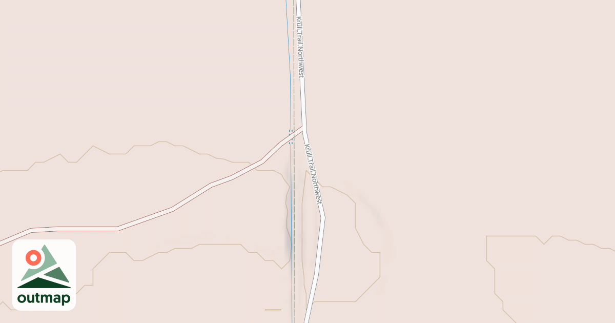 Map of Warroad/Roseau Trails
