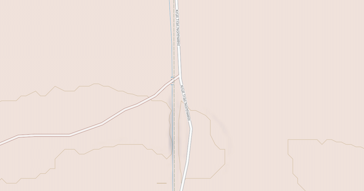 Map preview of Warroad/Roseau Trails