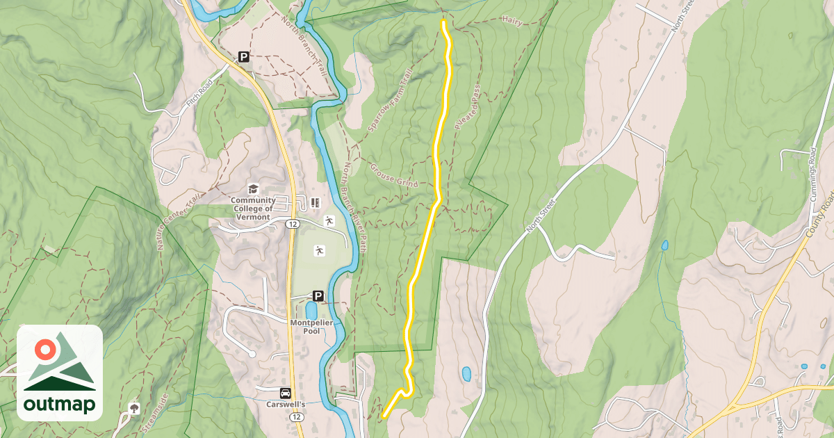 Map of Barred Owl Boulevard