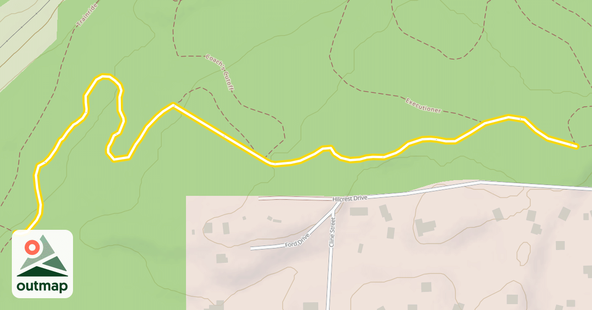Map of Agony High Road