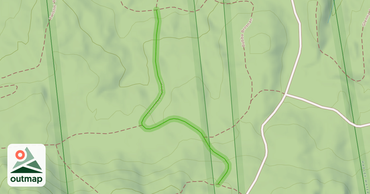 Map of Groundward Down