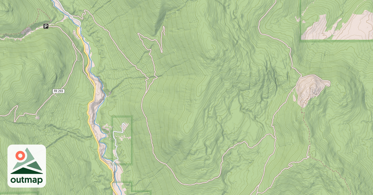 Map of PEARSON CREEK