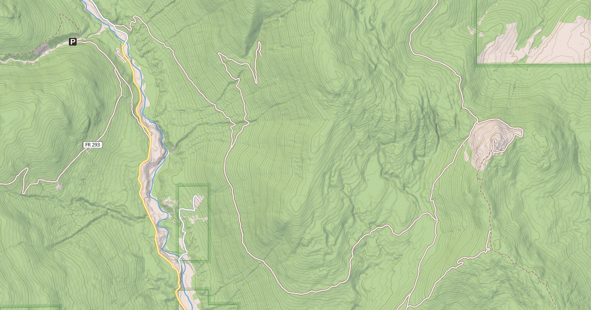 Map preview of PEARSON CREEK