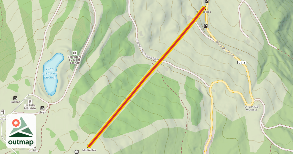 Map of Molliettes