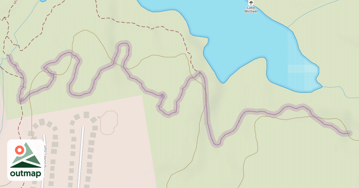 Map of James H. Knox Trail