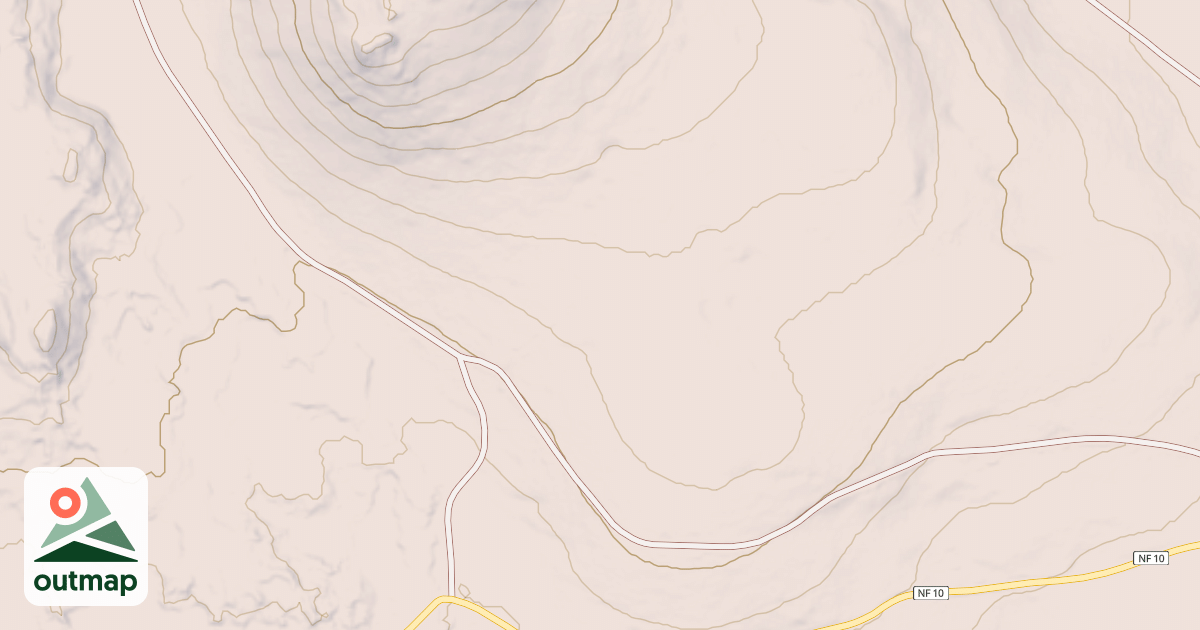 Map of BUTTES TIE