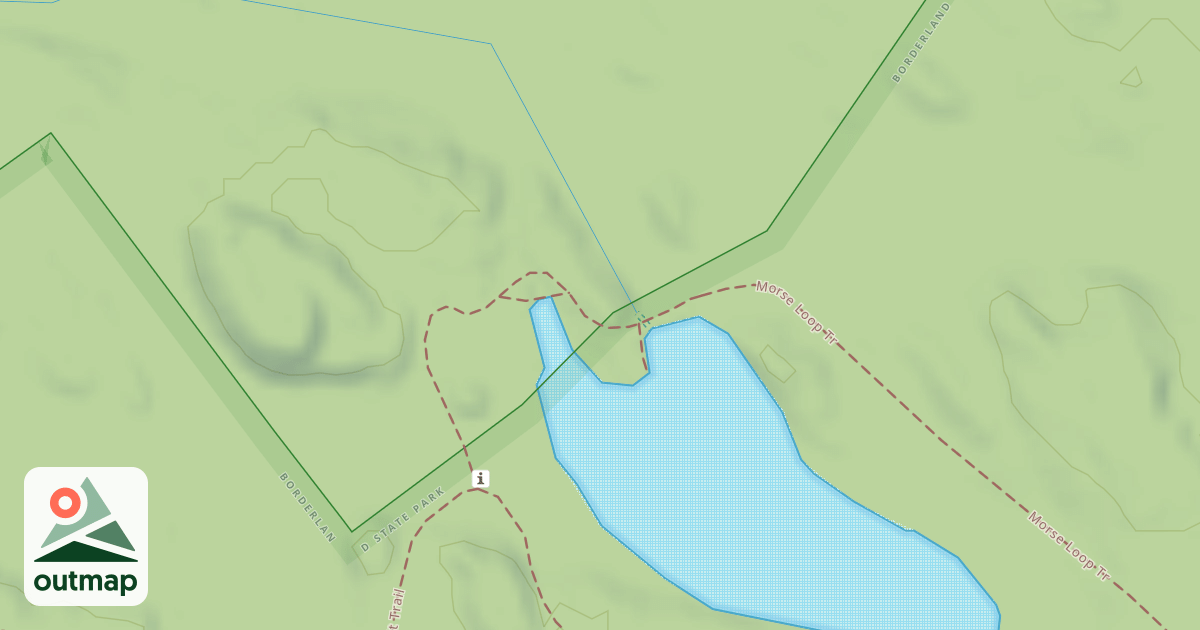 Map of Morse Loop Trail
