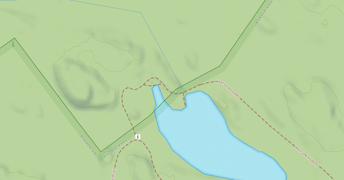 Map preview of Morse Loop Trail