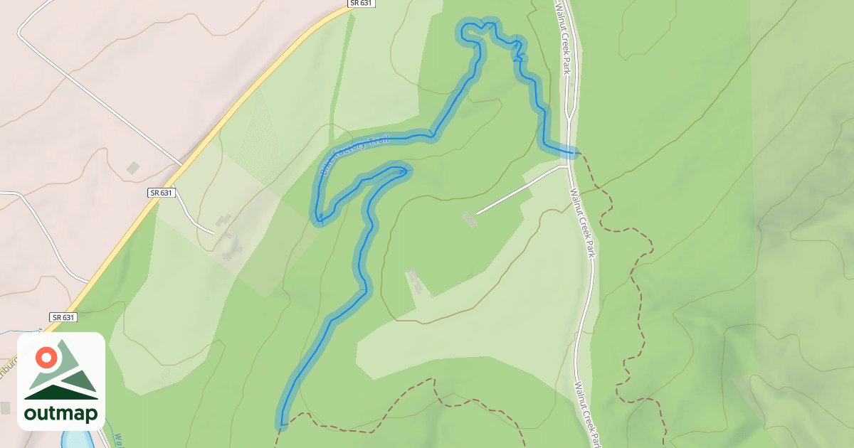Map of Bike Factory Trail