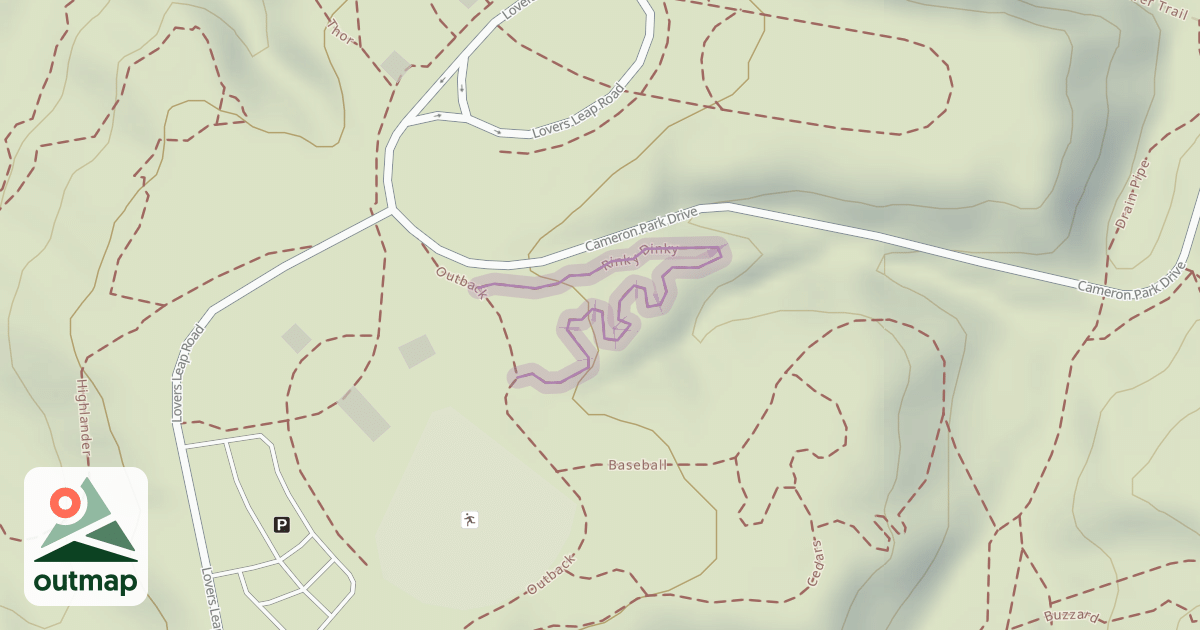 Map of Rinky Dinky