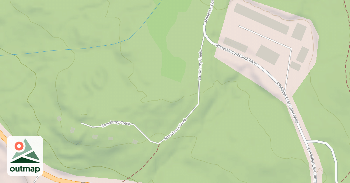 Map of CAPLES SPUR DEE