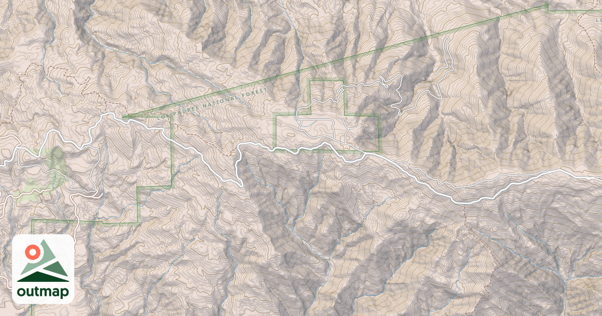 Map of 2 WEST CAMINO