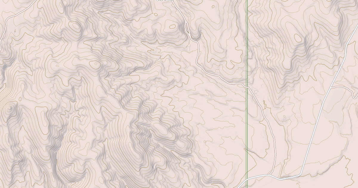 Map preview of COLEMAN CANYON