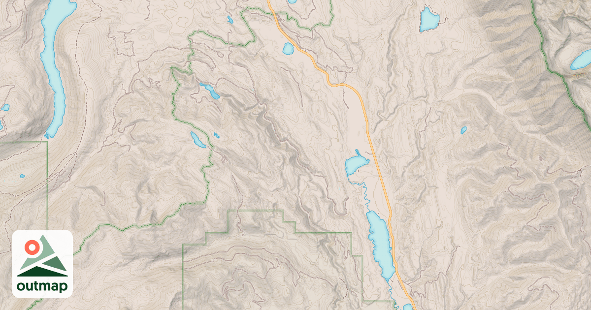 Map of Colt Creek