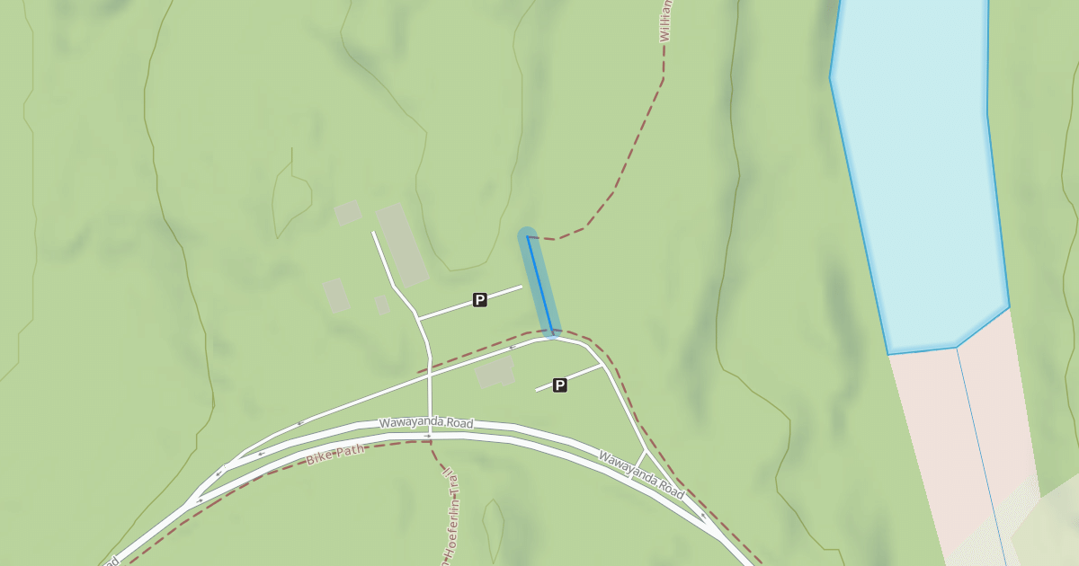 Map preview of William Hoeferlin Trail
