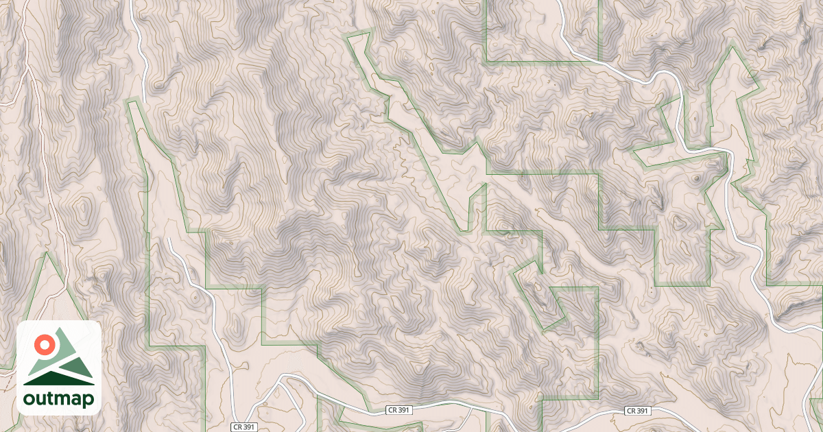 Map of BEAVER CREEK BR 1A
