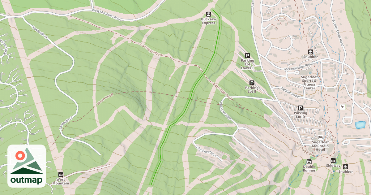 Map of Feller Buncher