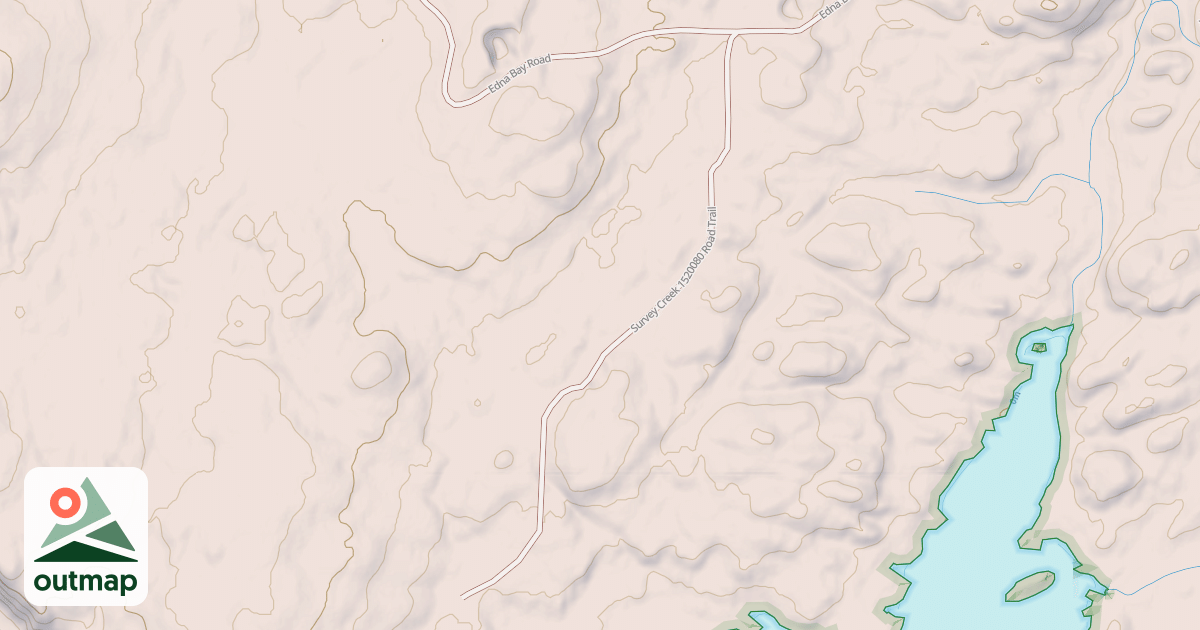 Map of SURVEY CREEK 1520080 ROAD