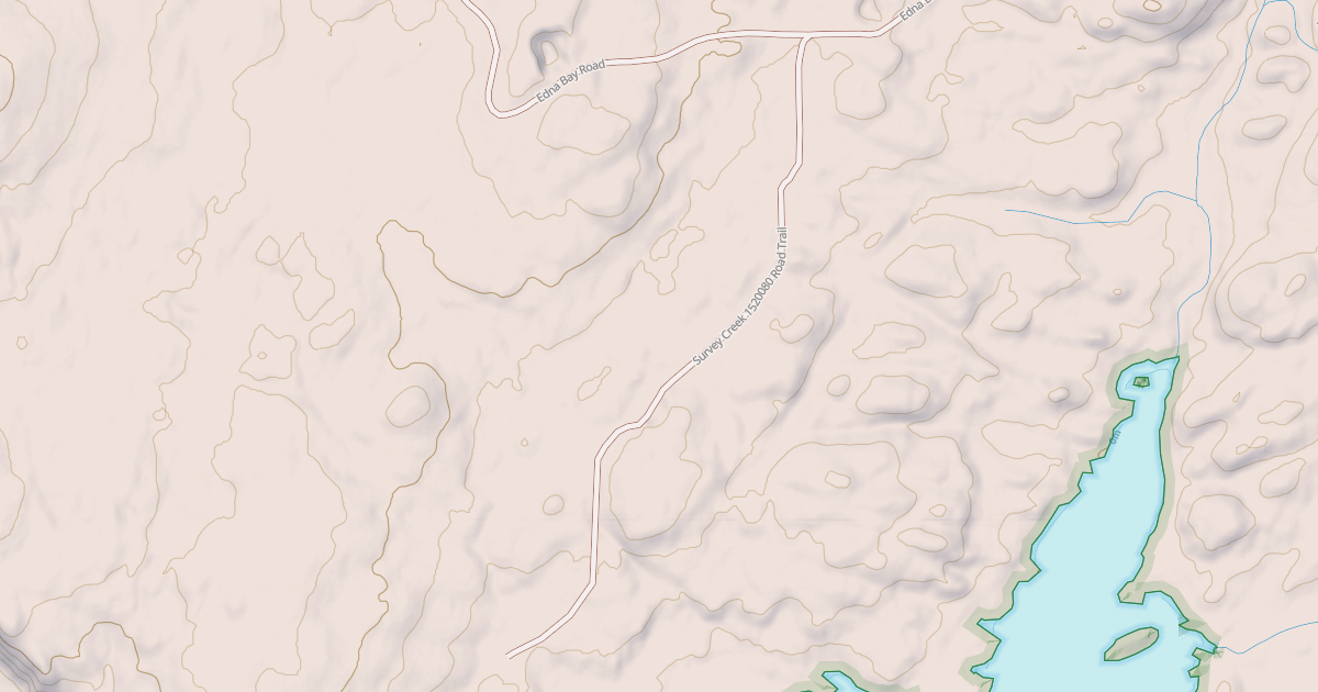 Map preview of SURVEY CREEK 1520080 ROAD