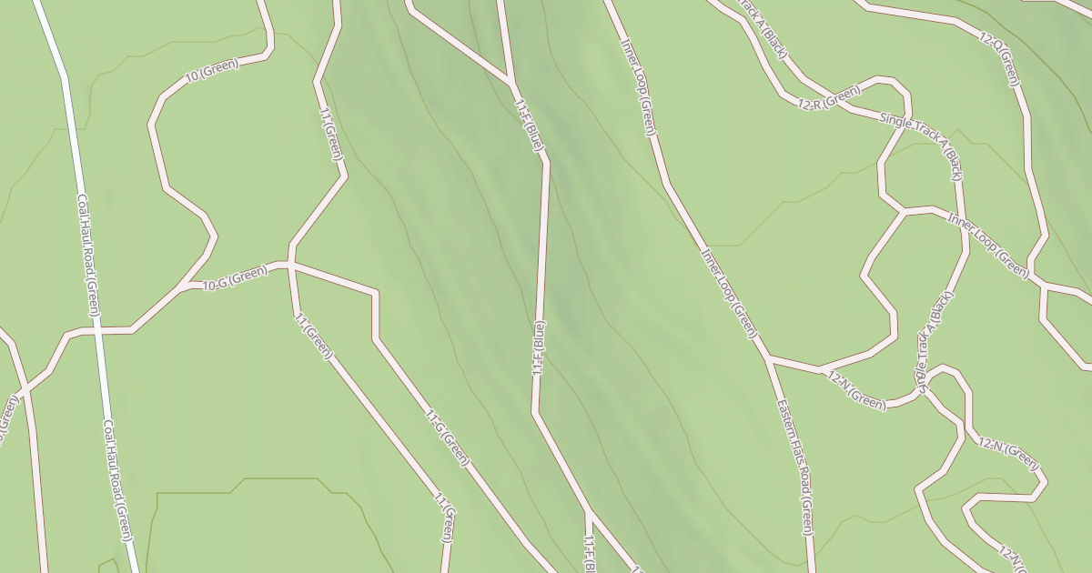 Map preview of Rock Run ATV Trails