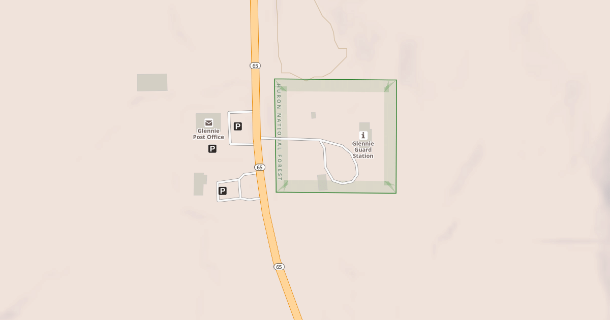 Map preview of GLENNIE GRD STA