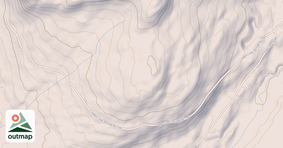 Map of KAGUR COVE  2051040 RD