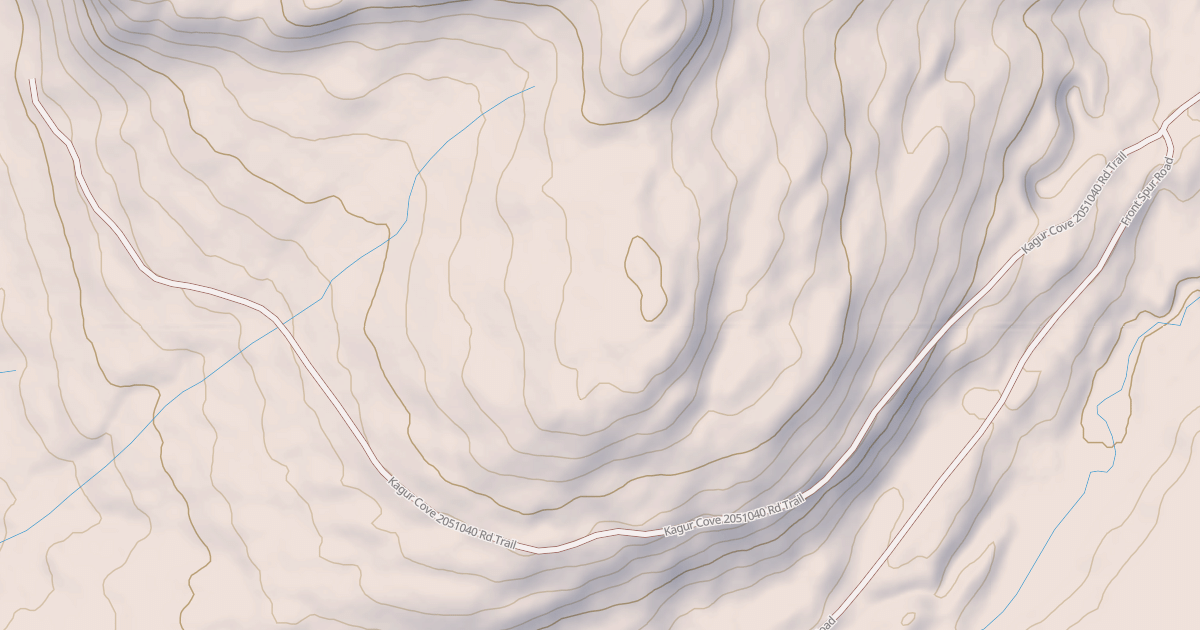 Map preview of KAGUR COVE  2051040 RD