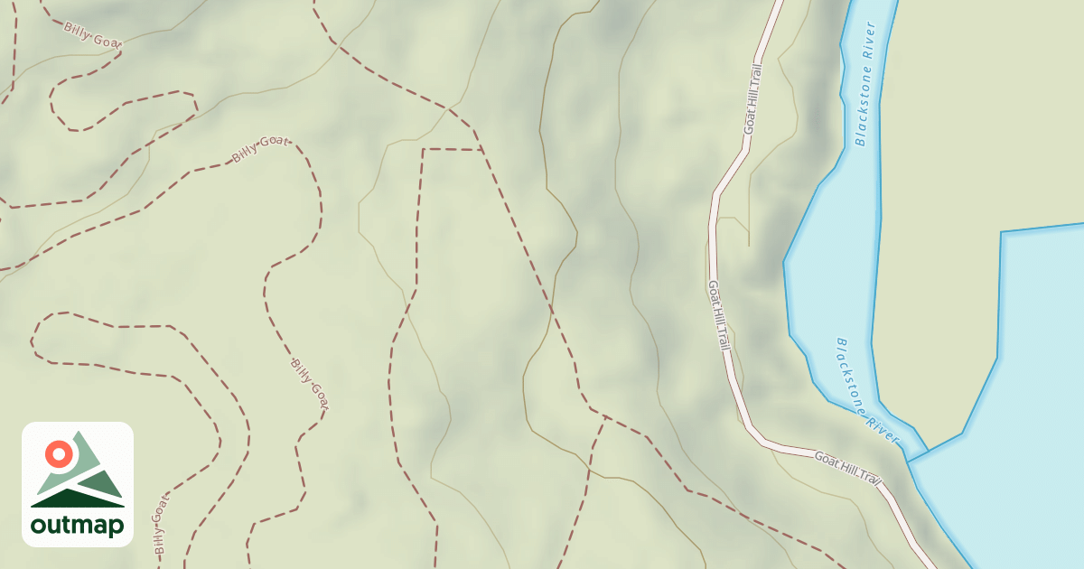 Map of Goat Hill Trail