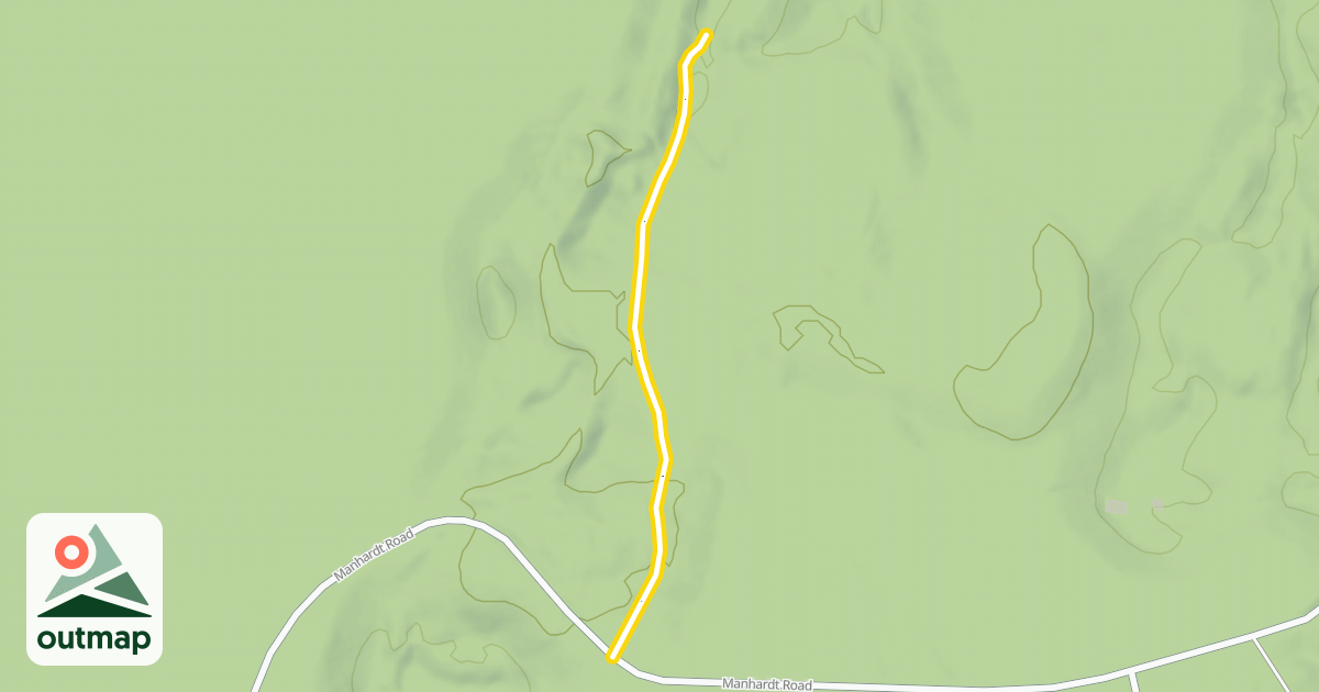 Map of Lake Marie
