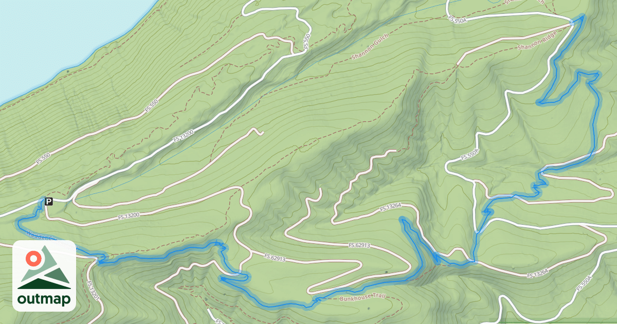 Map of Waddel Creek Trail