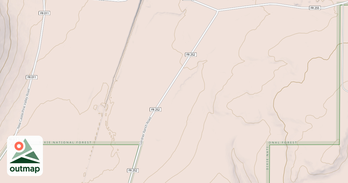 Map of GARDNER RANCH