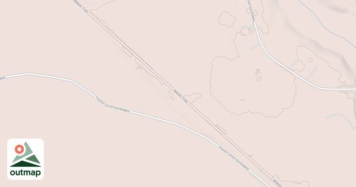 Map of Wilton Trails Northwest
