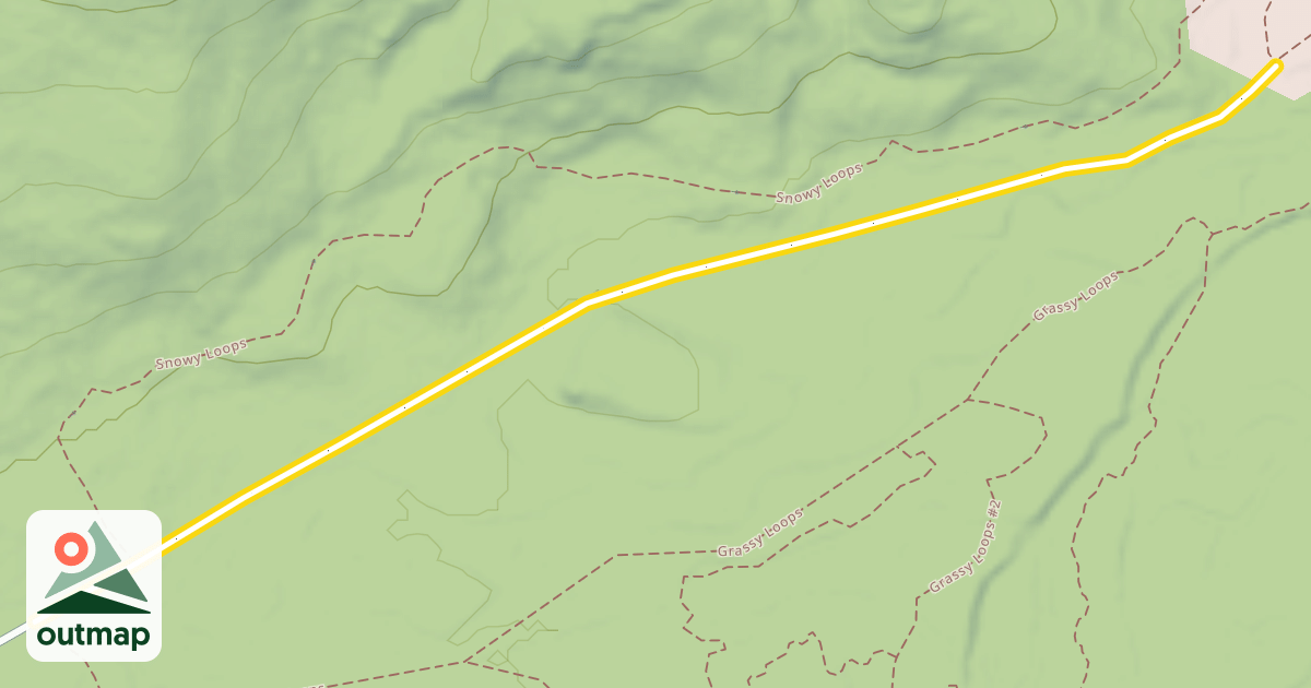 Map of Narrow Gauge Pathway